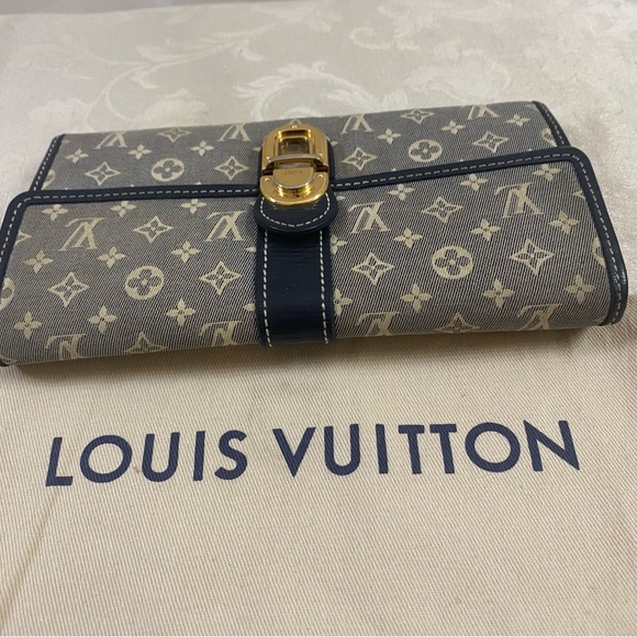 🆕 Louis vuitton "idylle" collection,Bifold Long Wallet - Picture 5 of 8